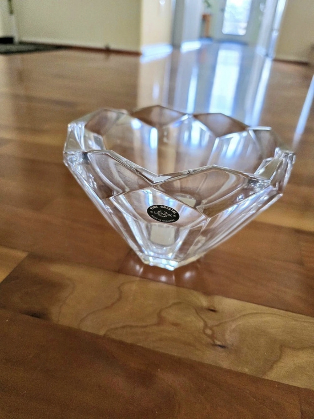 Elegant Lenox Crystal Glass Bowl